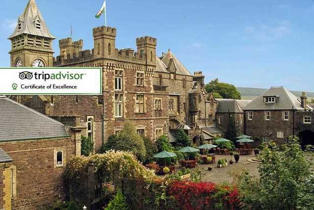 Welsh Castle Stay, B'fast & Historical Tour for 2 @ Craig-Y-Nos Castle