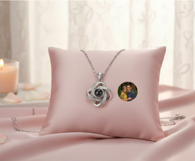 Personalised Photo Projection Necklace
