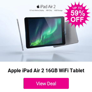 £69 instead of £169 for a Apple iPad Air 2 16GB WiFi Tablet from Hate My Phone - save 59%