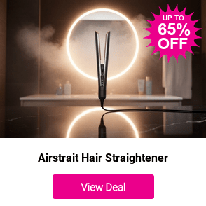 £69 instead of £169.99 for a Airstrait Hair Straightener or £99.99 for a Hair Straightener with Storage Bag from UK Dream Store - save 47%