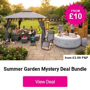 From £9.99 for a Summer Garden Mystery Deal – unlock a surprise prize for your garden, worth up to £729!