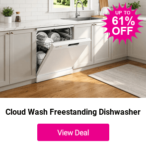 £173 instead of £440.57 for a Freestanding Dishwasher, 12 Place Settings from Living & Home - save 61%