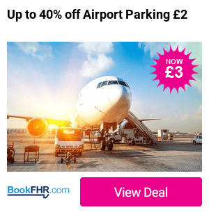 Up to 40% off park and ride, meet and greet, long-term airport parking at a choice of 17 UK airports from FHR