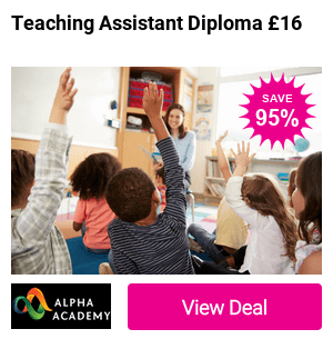 Level 3 Complete Teaching Assistant Diploma from Alpha Academy - Save 95%