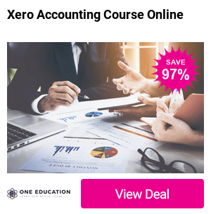 Xero accounting and book keeping online course from One Education - save 97%