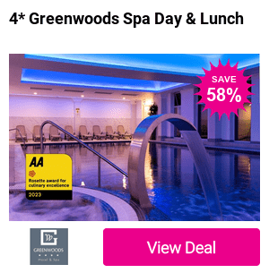 Spa Experience with Two Course Lunch and £10 Voucher at Greenwoods Hotel & Spa - Enjoy a day of relaxation and indulgence