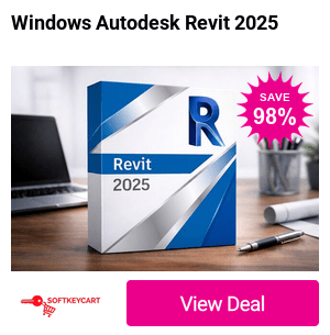 £49 instead of £2288.28 for a Windows Autodesk Revit 2025 - 1 Year Licence from Softkeycart Limited - save 98%