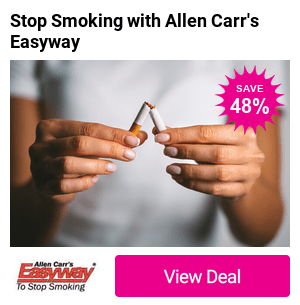 Online on-demand video programme or live seminar on stop smoking from Allen Carr’s Easyway - save up to 50%