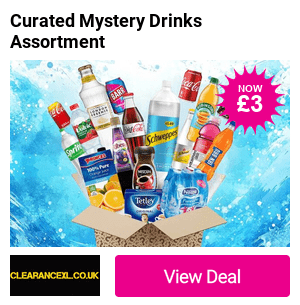 Save up to 17% - up to 20 assorted drinks in a surprise hamper from Clearance XL