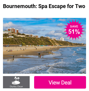 Escape to 4* Durley Dean Hotel, Bournemouth: Overnight or two-night UK beach break for two with breakfast, leisure access & late checkout  – save 51%!
