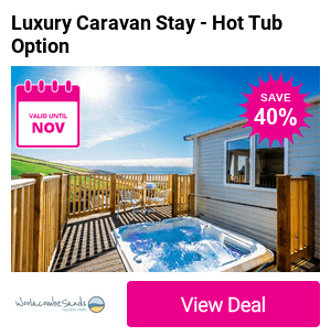 A North Devon coastal stay at Woolacombe Sands for up to 8 people with sea views, leisure access, and nature on your doorstep – save up to 40%