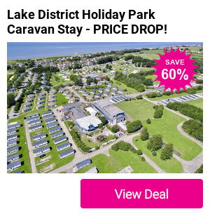 A 2, 3 or 4 night caravan stay for 6-8 at Solway Holiday Park on the Cumbrian Coast of The Lake District. Includes Leisure Access. Bar, restaurants, park entertainment and kids activities. Save up to 55%!