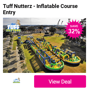 Save 31% and enjoy an over 300m inflatable maze with Tuff Nutterz - Book your session at one of 9 locations, suitable for all ages