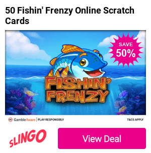 Get 50 online scratch cards for only £2.50 (save 50%) – Win real cash prizes on Prime Scratch Cards!