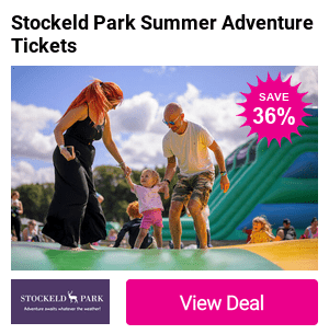 Save up to 36% off Stockeld Park's epic Summer Adventure. Choose options for groups of 1, 2, 4 or 6 and experience non-stop summer fun with all day entertainment and activities from 18th July - 23rd August. 