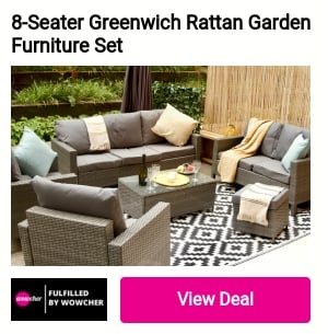 8-Seater Greenwich Rattan Garden Furniture Set 