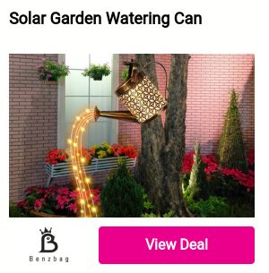 Solar Garden Watering Can 