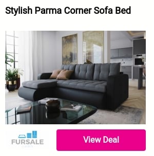 Stylish Parma Corner Sofa Bed 