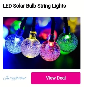 LED Solar Bulb String Lights NCTLE 
