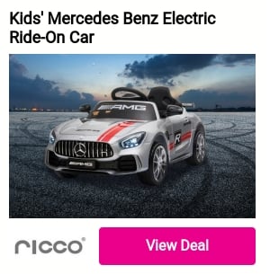 Kids' Mercedes Benz Electric Ride-On Car 