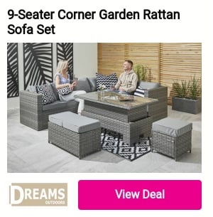 9-Seater Corner Garden Rattan 
