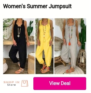 Women's Summer Jumpsuit 