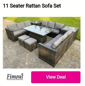 11 Seater Rattan Sofa Set 