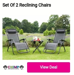 Set Of 2 Reclining Chairs 