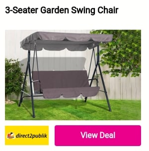 3-Seater Garden Swing Chalr ECTE 