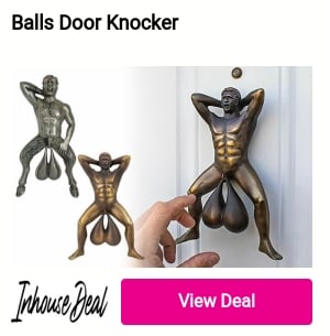 Balls Door Knocker 