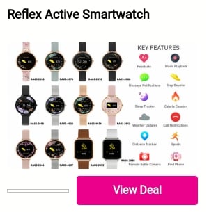 Reflex Active Smartwatch $e44 5 oo - XY T 