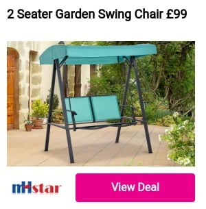 2 Seater Garden Swing Chair 99 A 