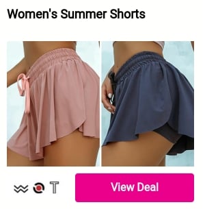 Women's Summer Shorts - A 