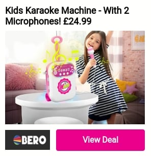 Kids Karaoke Machine - With 2 Microphones! 24.99 A E 