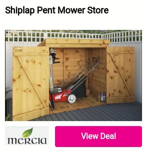 Shiplap Pent Mower Store MCRrCia 
