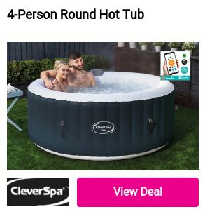 4-Person Round Hot Tub 