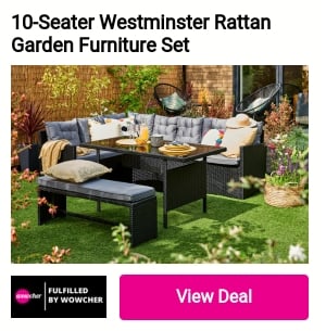10-Seater Westminster Rattan Garden Fumniture Set 