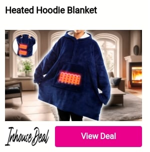 Heated Hooded Blanket 