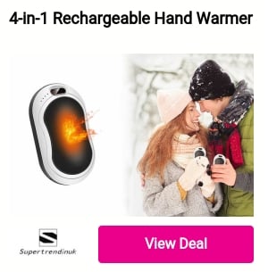4-in-1 Rechargeable Hand Warmer ek View Deal 