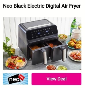 Neo Black Electric Digital Alr Fryer 