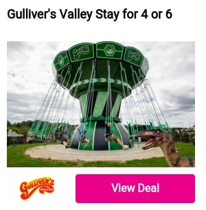 Gulliver's Valley Stay for 4 or 6 