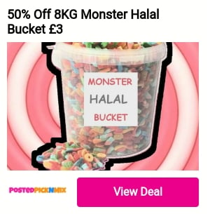 50% Off 8KG Monster Halal Bucket 3 T NI e 