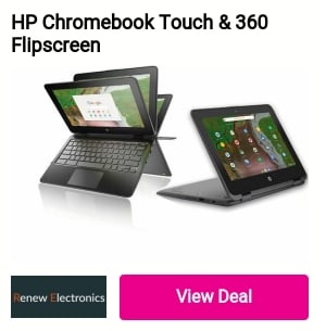 HP Chromebook Touch 360 Flipscreen 