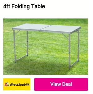 A4ft Folding Table direct2publik View Deal 
