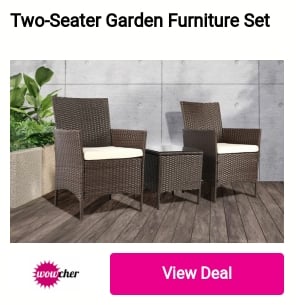 Two-Seater Garden Fumniture Set 