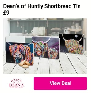 Dean's of Huntly Shortbread Tin DEAN'S ew Deal 