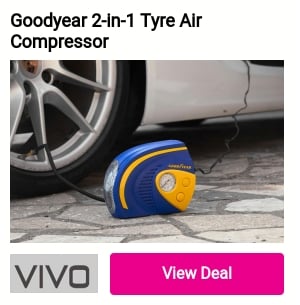 Goodyear 2-In-1 Tyre Air Compressor il o VIVO 
