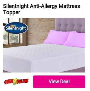 Sllentnight Anti-Allergy Mattress Topper 