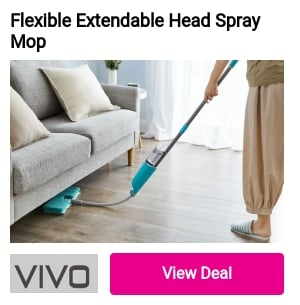 Flexible Extendable Head Spray Mop VIVO VED 