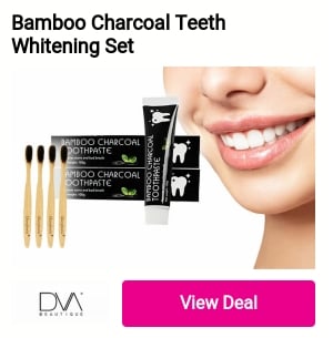 Bamboo Charcoal Teeth Whitening Set DWW View Deal 